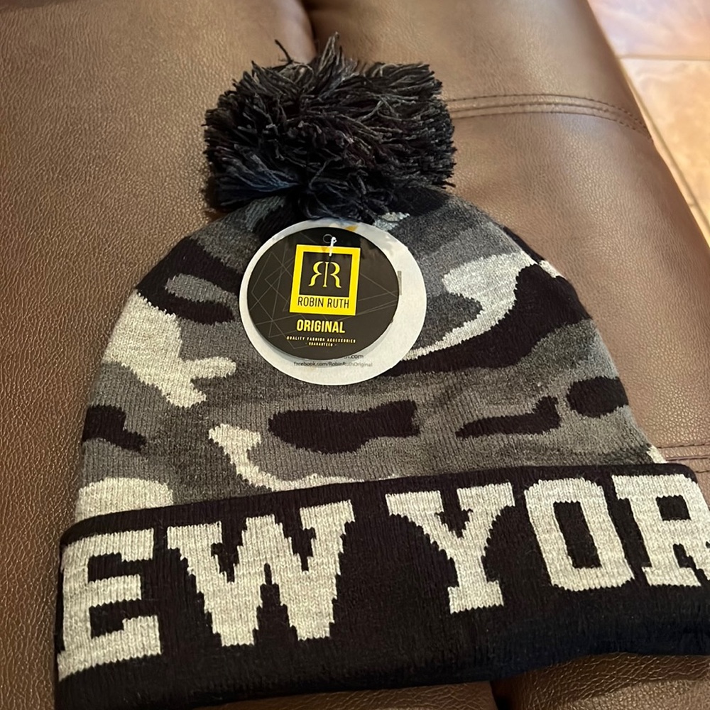 NY camo hat